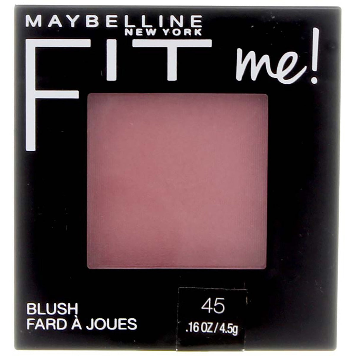 Maybelline Fit Me Blush, Plum 45 - 0.16 oz (3 Pack)