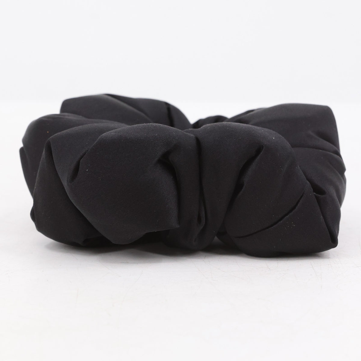 Drowsy Sleep Co Oversized Padded Silk Pillow Scrunchie Black Jade