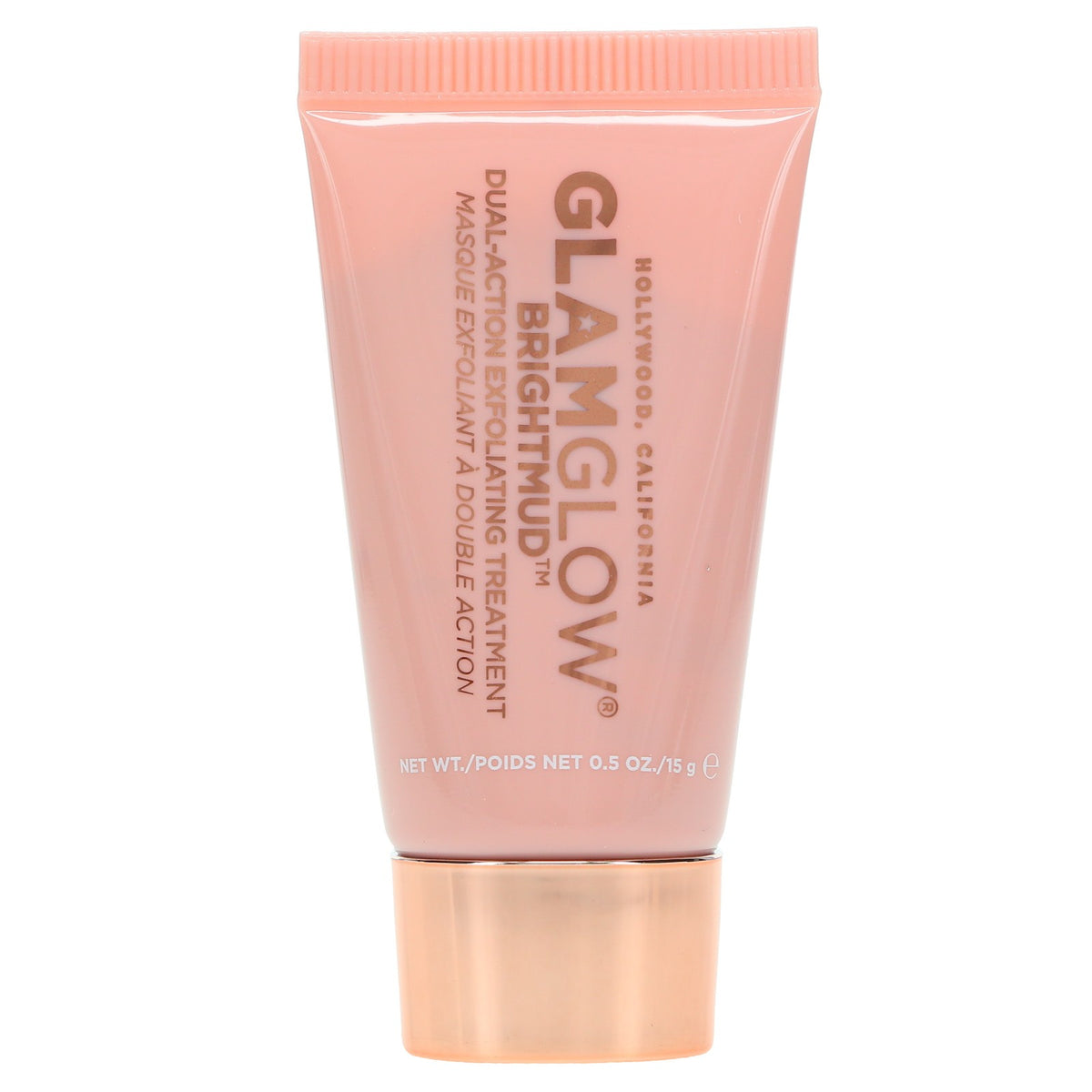 GlamGlow Brightmud Exfoliating Face Mask 0.5 oz Brightening Skincare