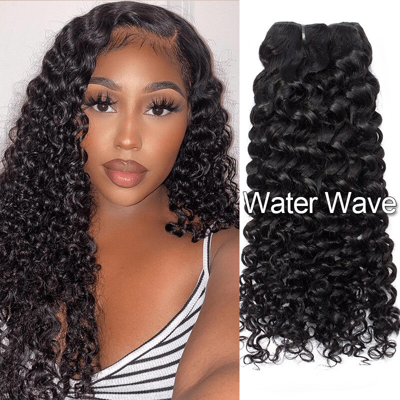 Virgin Human Hair Extensions Bundles - Straight Wavy Weave & Weft Options