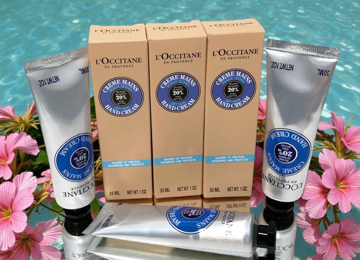 Shea Butter Hand Cream for Dry Skin 30ml – Set of 3