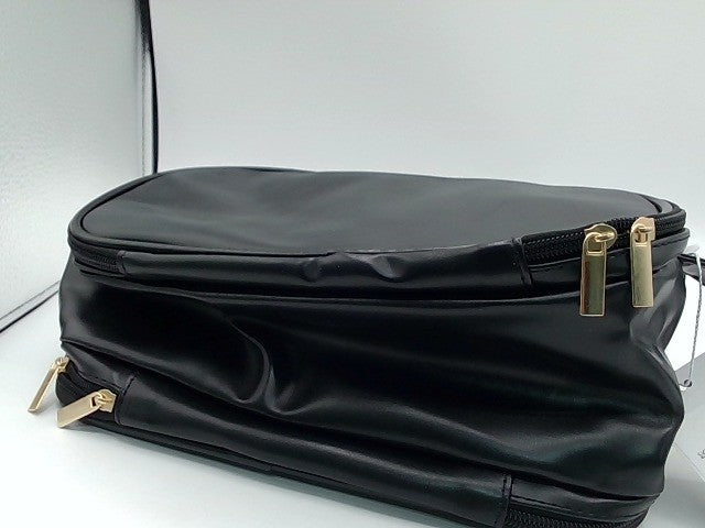 Large Capacity Water-Resistant Makeup Travel Toiletry Bag with Dual Zippers
