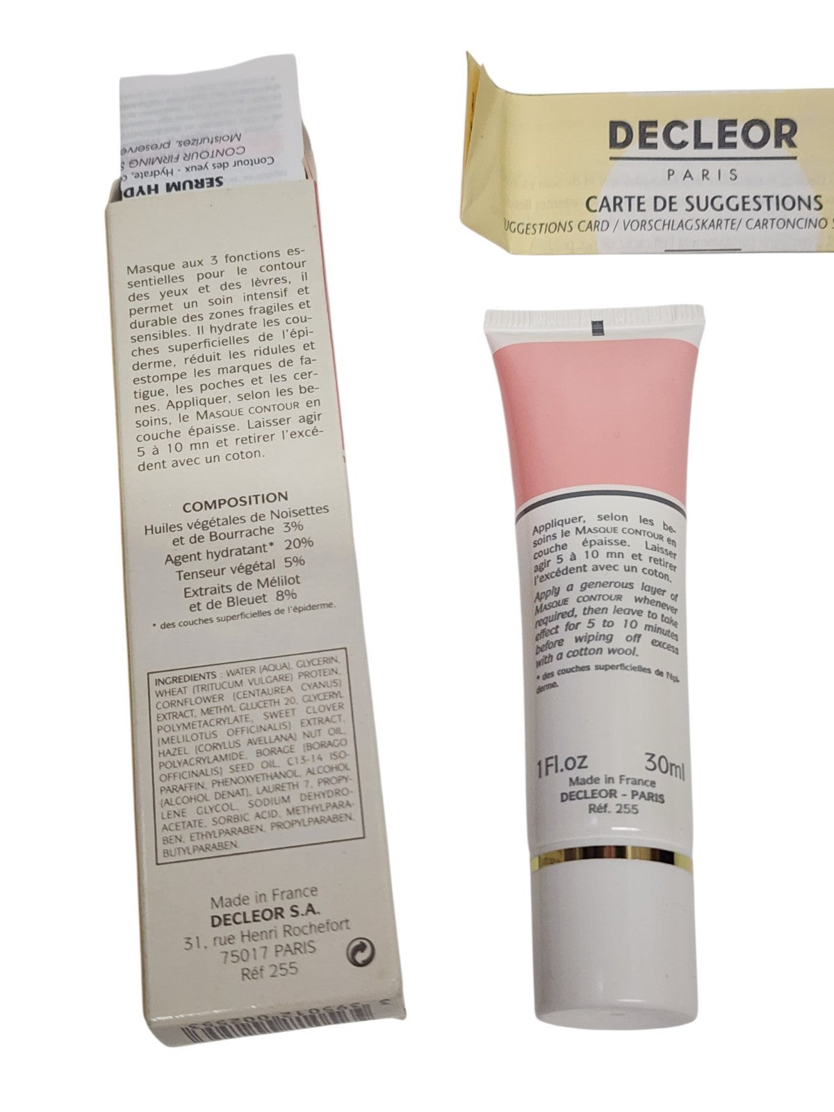 Eye and Lip Contour Mask - 30ml