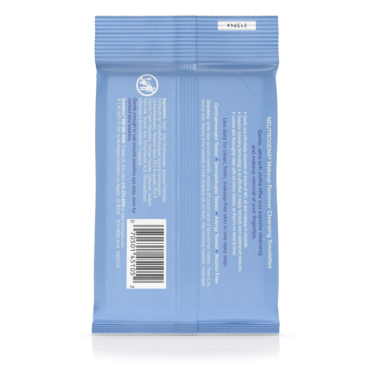 Makeup Remover Wipes - 7 Count Travel Pack, Gentle & Effective Cleansing