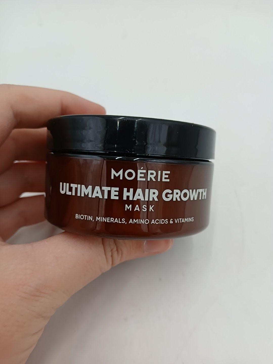 Moerie Ultimate Hair Growth Mask Biotin Minerals Vitamins Brown
