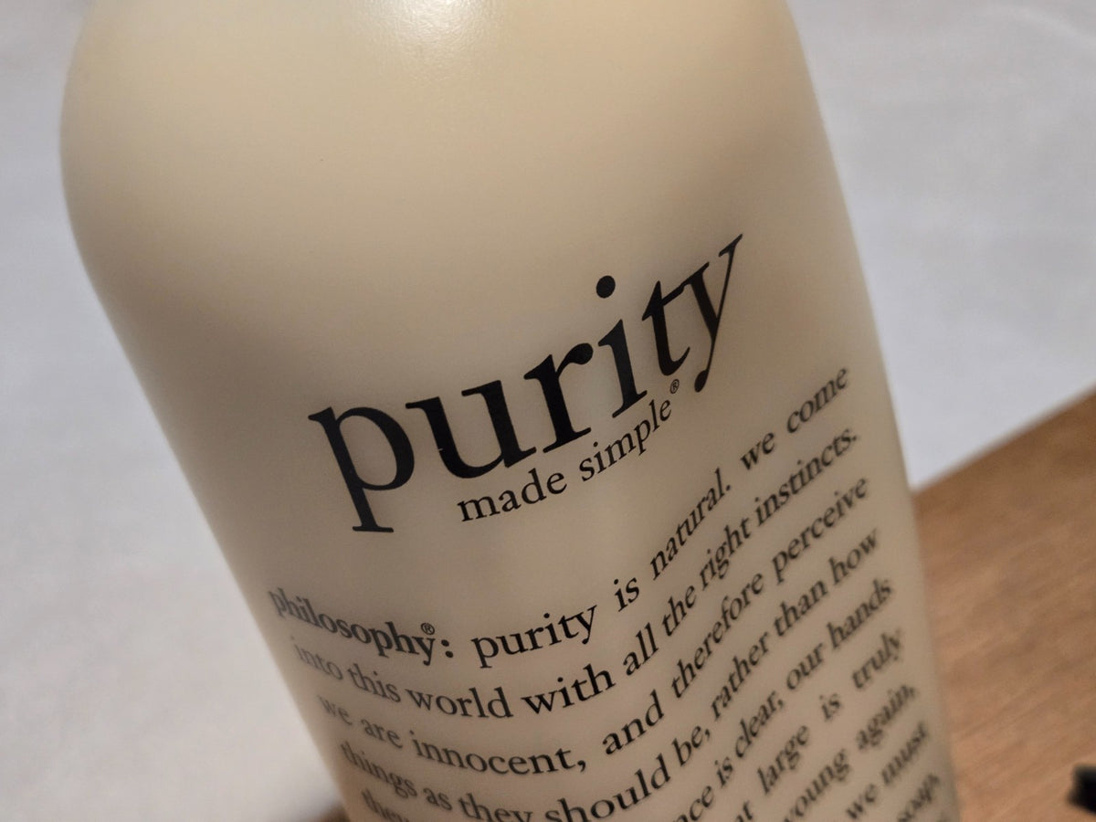 32oz Facial Cleanser with Pump - Purity Made Simple One-Step Skin Care