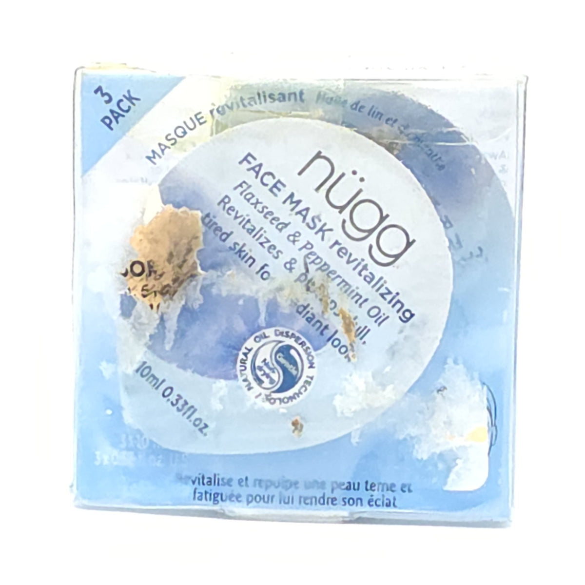 Revitalizing Face Mask 3-Pack - Peppermint & Oil Blend