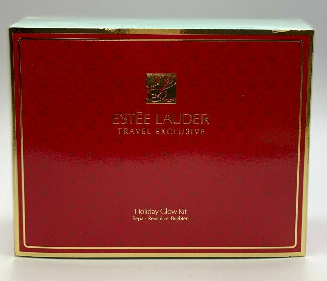 Estee Lauder Holiday Glow Skincare Gift Set with Night Repair & Revitalizing