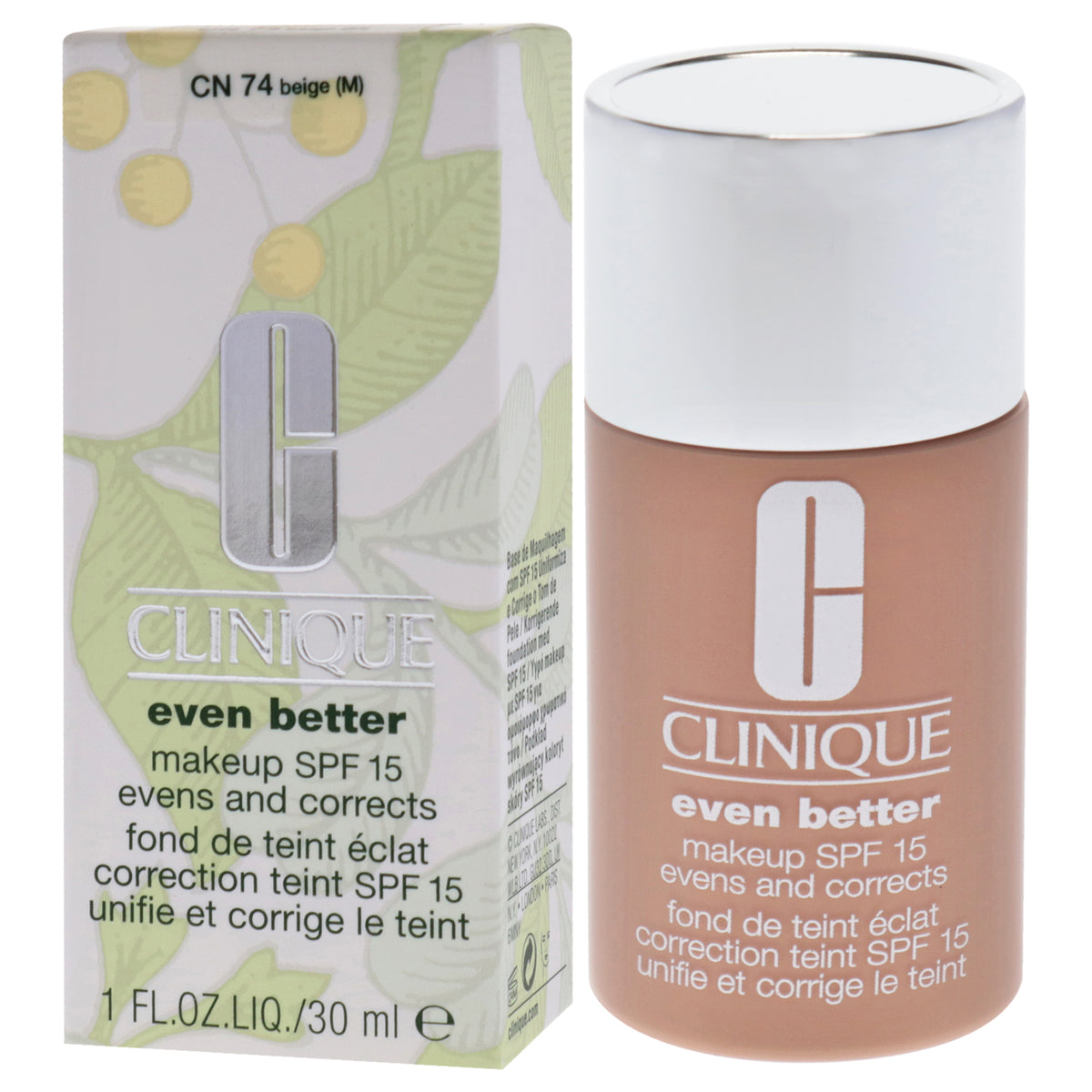 Clinique Even Better Makeup SPF 15 Foundation Beige 08 for Dry & Oily Skin 1 oz