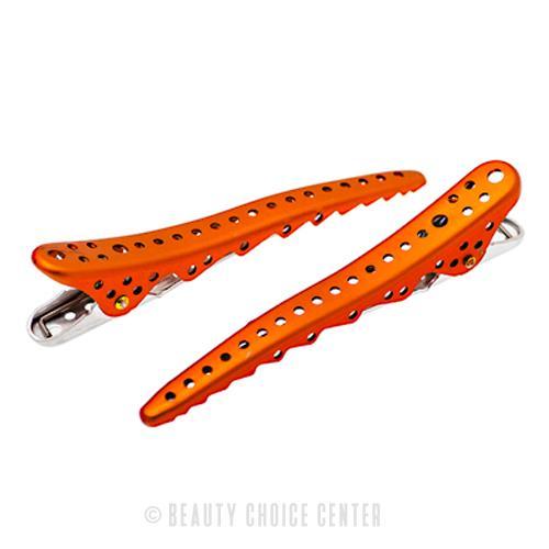 YS Park Shark Clips Orange - SET [2 Pieces]