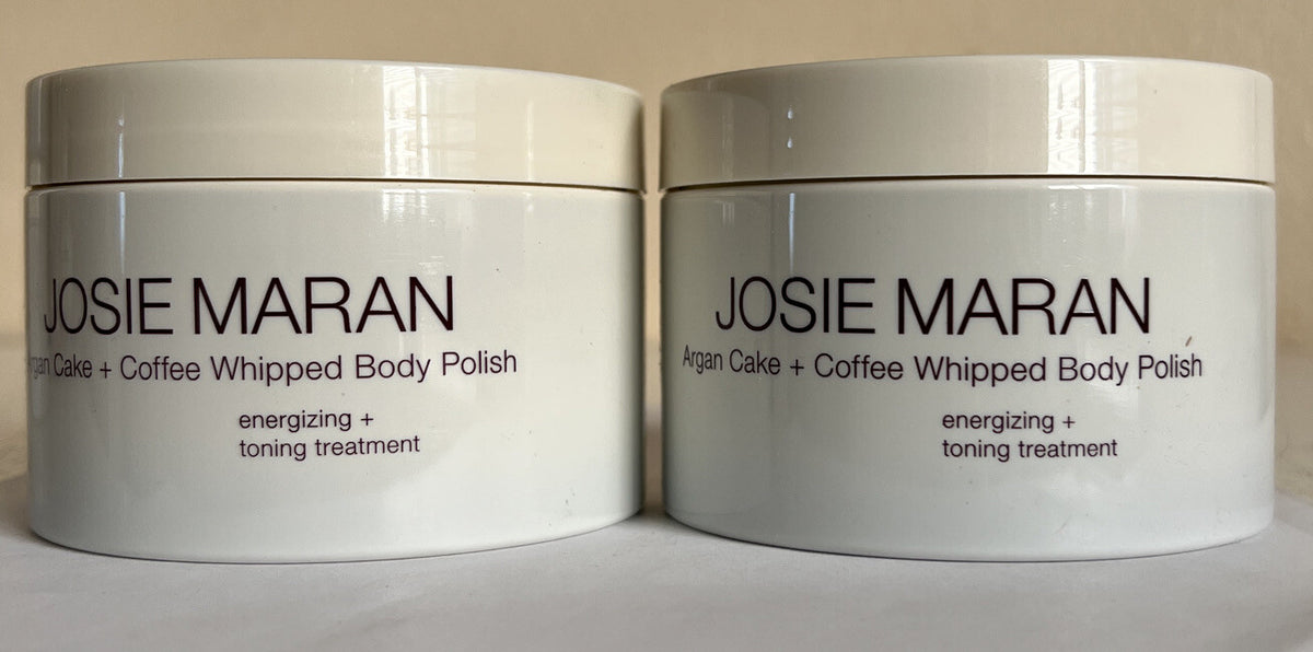 Lot Of 2 Argan Cake + Coffee Whipped Body Polish 10 oz Each Lavender