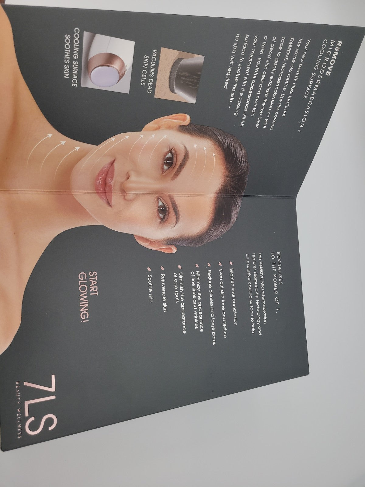 Rechargeable Microdermabrasion Skin Resurfacing Device with Diamond Tips