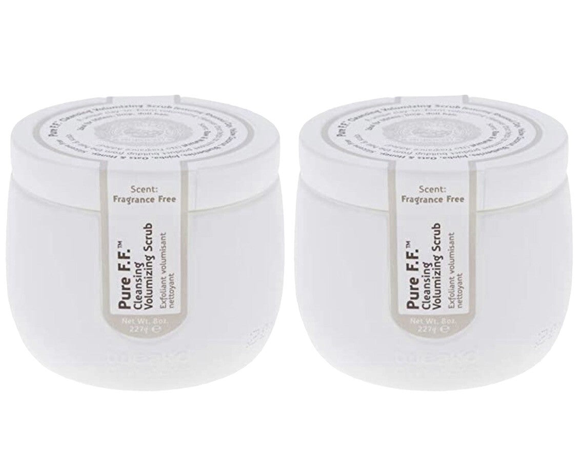 Hair Cleansing Volumizing Scrub - Fragrance-Free, 8oz, 2 Pack