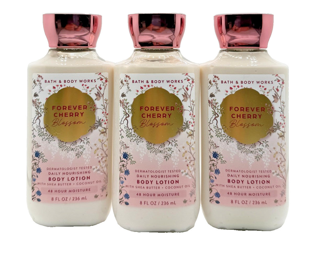 Cherry Blossom Body Lotion 8 oz - 3 Pack