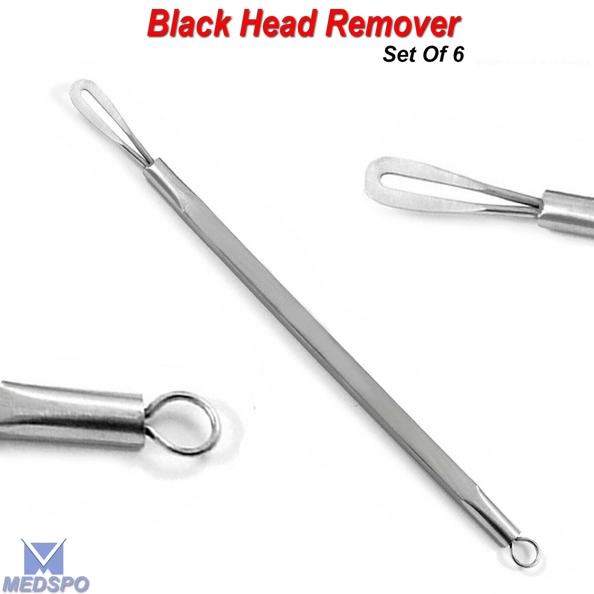 Blackhead Remover Tools Kit for Acne & Pimple Extraction - Skin Care Extractors