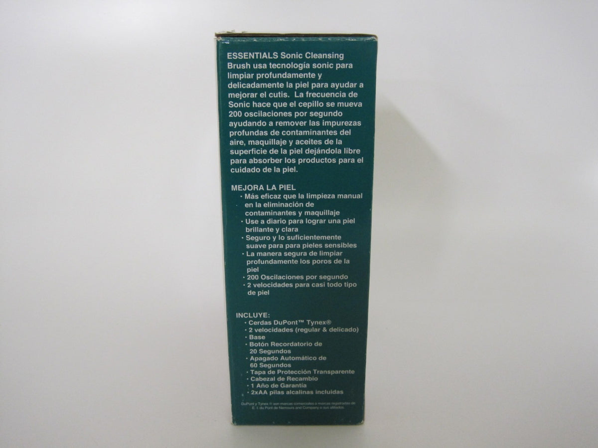Sonic Facial Cleansing Brush with Batteries - Rejuvenate Skin