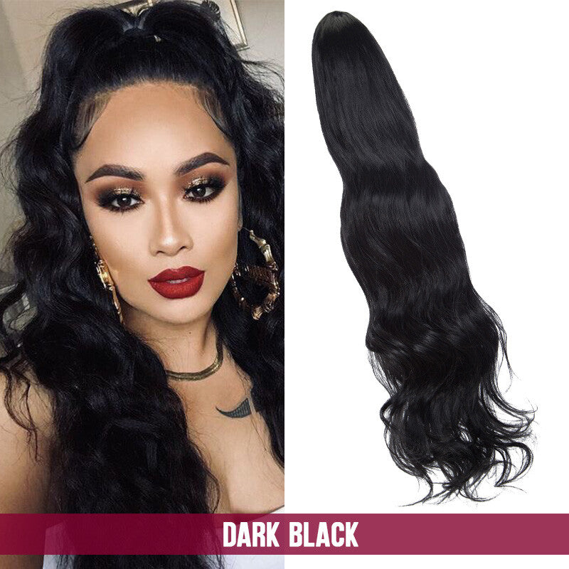 200g Thick Large Drawstring Ponytail Clip-In Hair Extension for Full Head