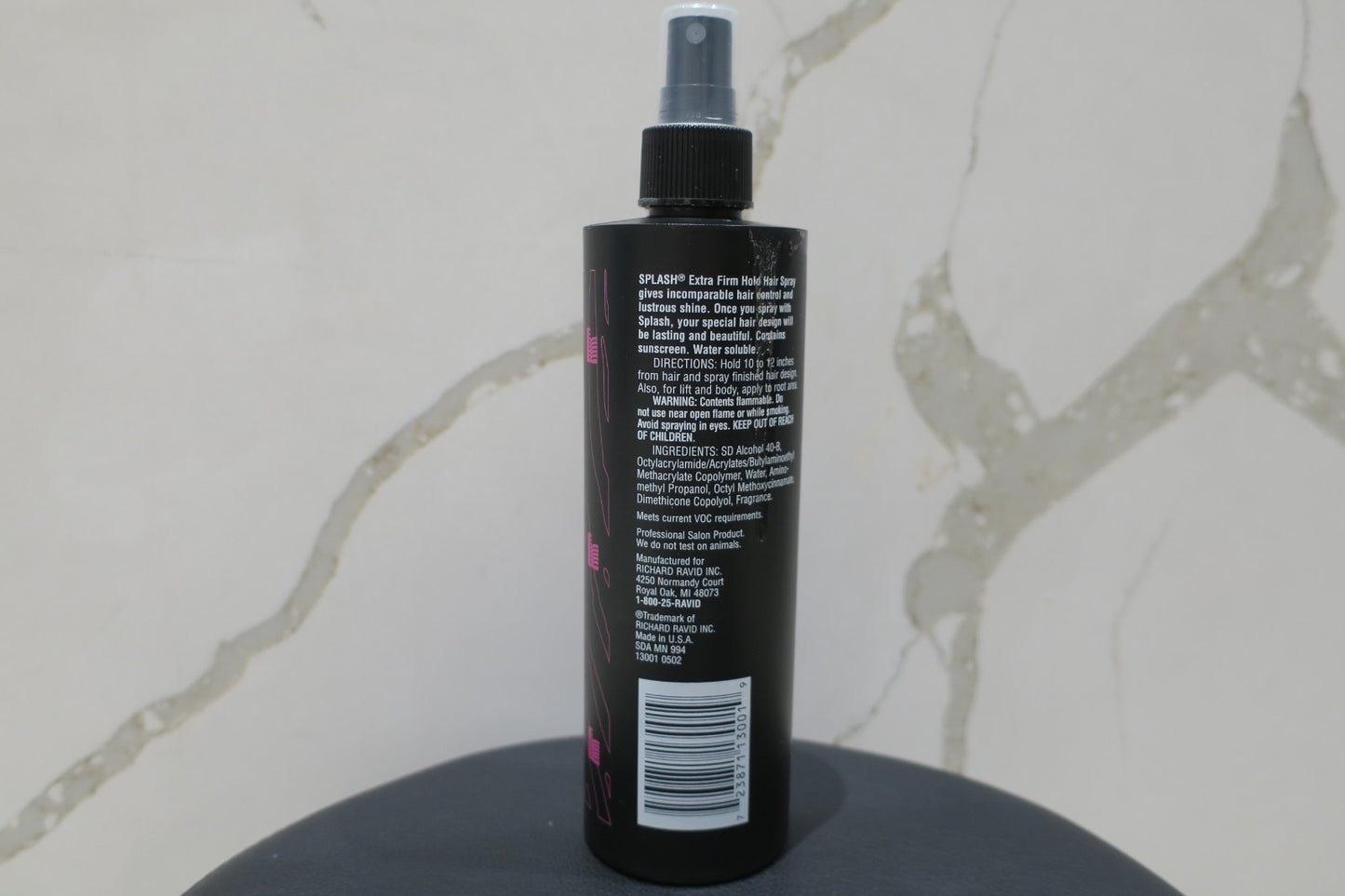 Focus 21 Splash Finishing Spray - Extra Firm Hold & Shine, 12 Fl Oz