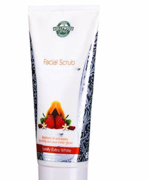 Hollywood Style Whitening Facial Scrub Professional Cleansing 75527