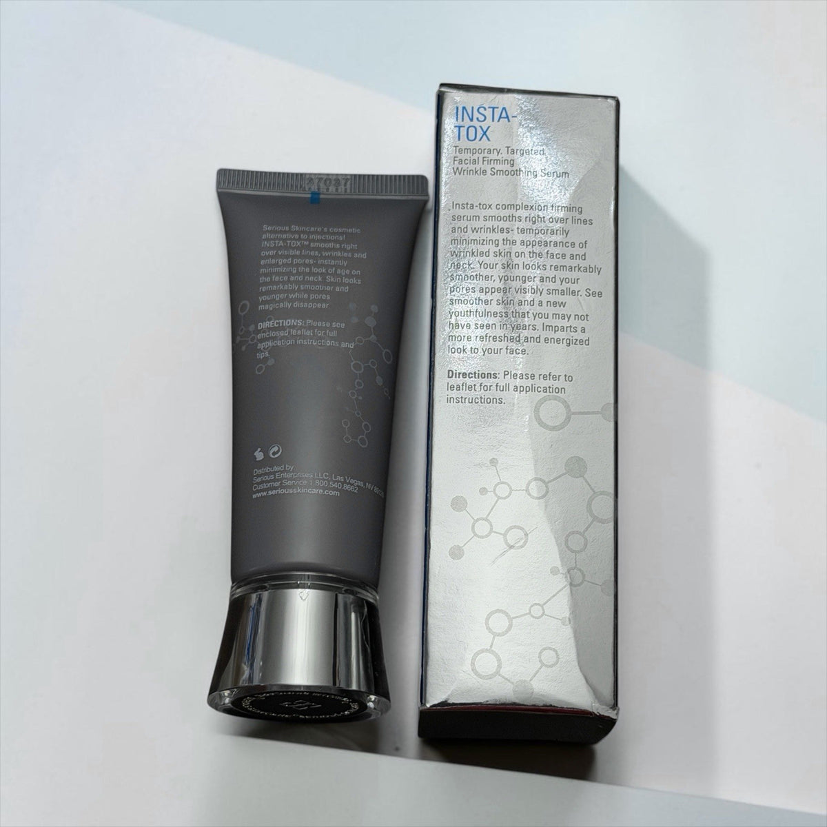Serious Skincare Insta-Tox Wrinkle Facial Serum 1.5 fl oz - Smoothing & Firming