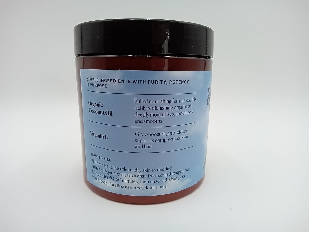 Organic Coconut Oil with Vitamin E - 16.9 fl oz