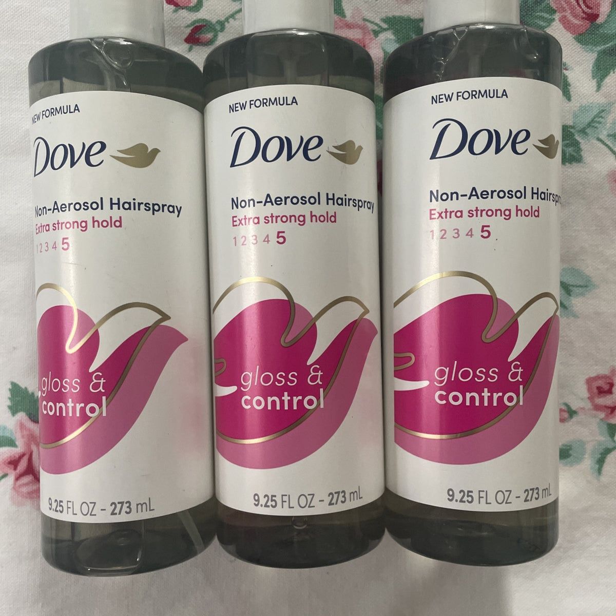 Dove Non-Aerosol Hairspray Extra Strong Hold Gloss & Control 9.25oz