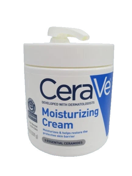 CERAVE MOISTURIZING CREAM FACE & BODY W/ PUMP NORMAL TO DRY SKIN 19 OZ