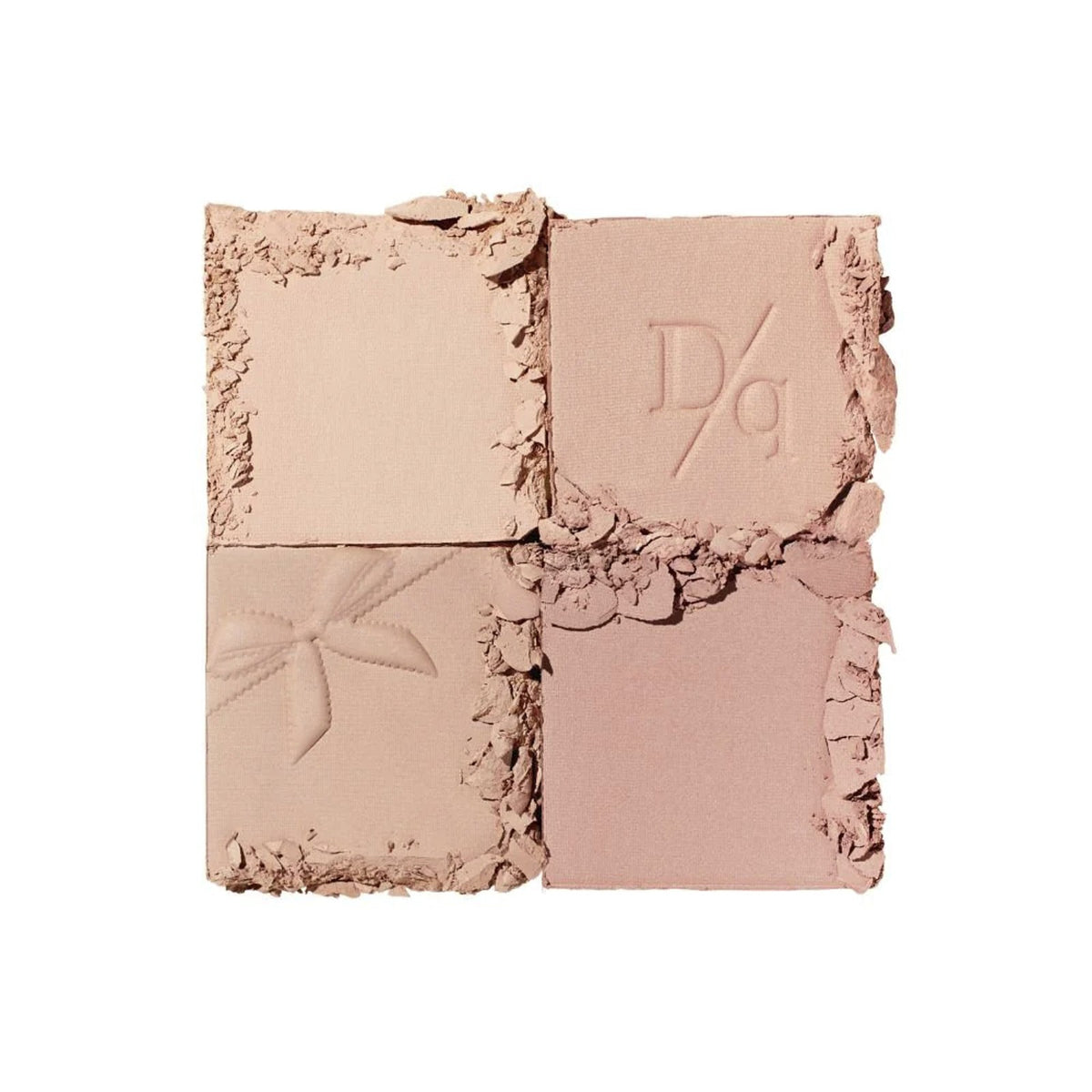 Vegan Nut Blush Palette - 4 Warm Nutty Shades for Cheek & Face