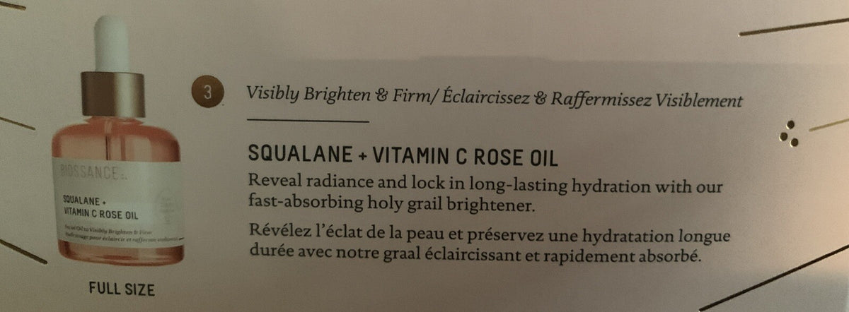 Vitamin C Rose Oil, Photo Retinol Serum & Omega Repair Cream - Hydrating Skincare Set
