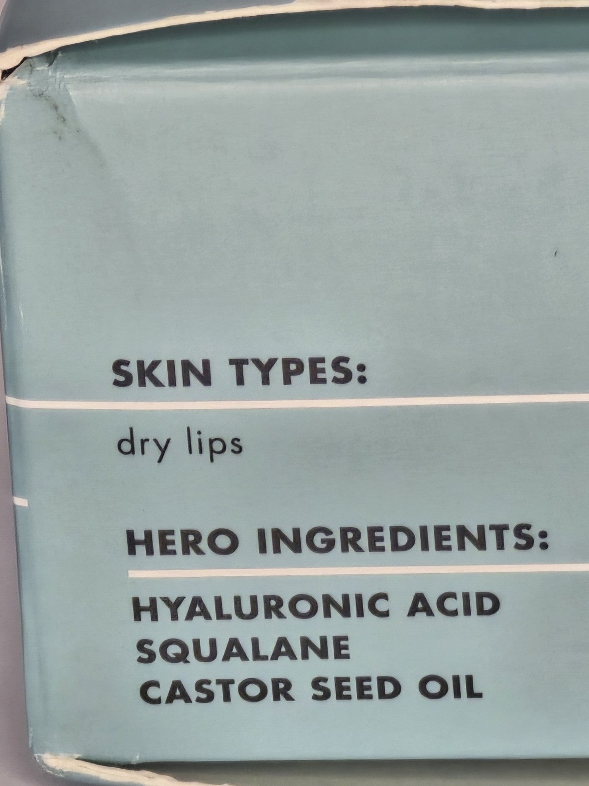 Lip Mask with Hyaluronic Acid & Squalane - Holy Hydration, 0.15 oz