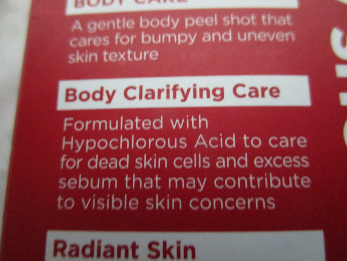 Medicube Hypochlorous Acid Body Peel Shot New 6.7 oz + Box Exp 9/25/27