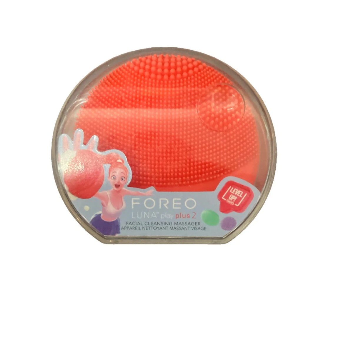 Foreo Luna Play Plus 2 Peach of Cake Facial Cleansing Massager - New Sealed