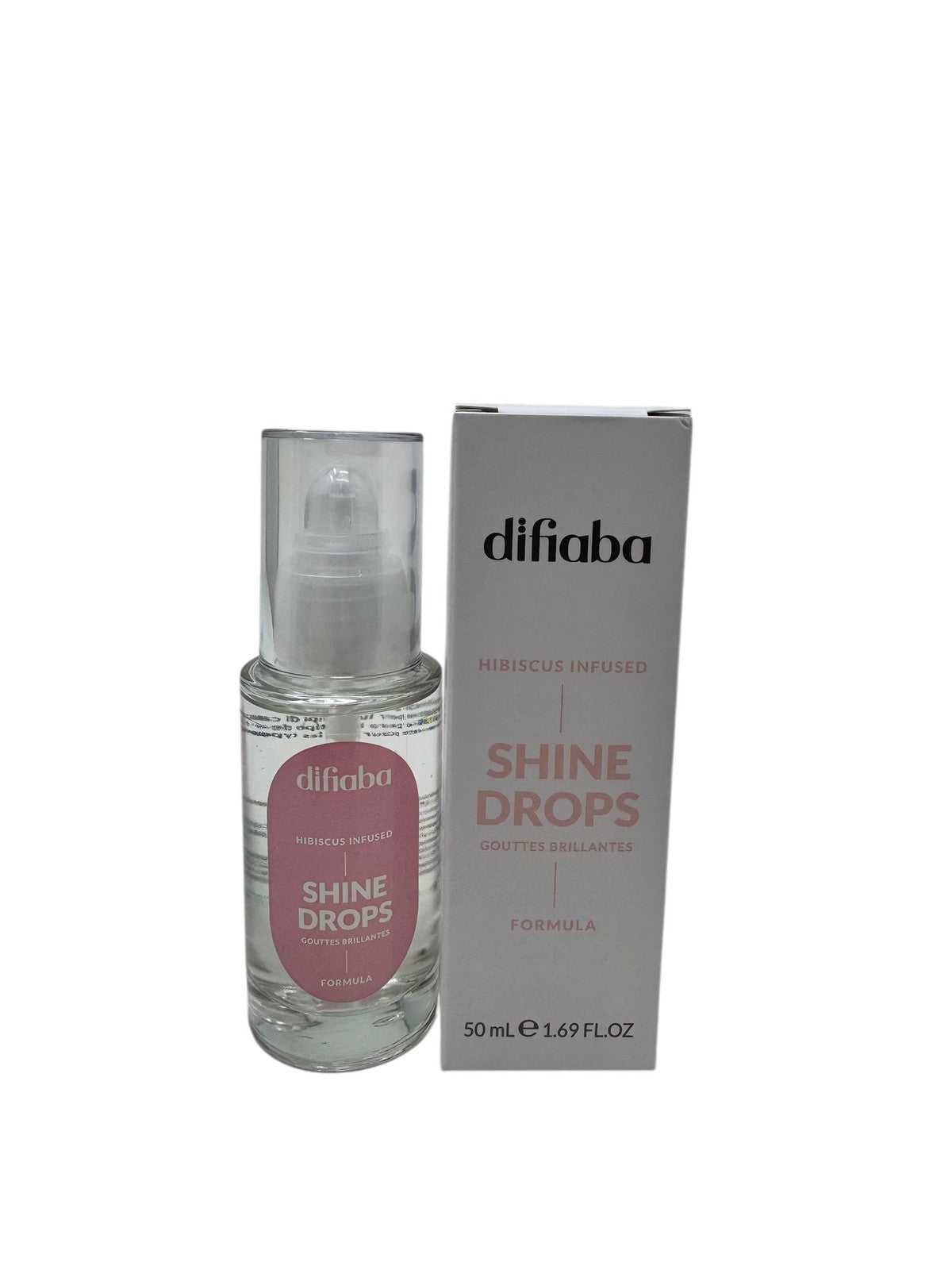 Difiaba Hibiscus Hair Shine Drops 1.69 Oz - Hair Gloss & Smoothness