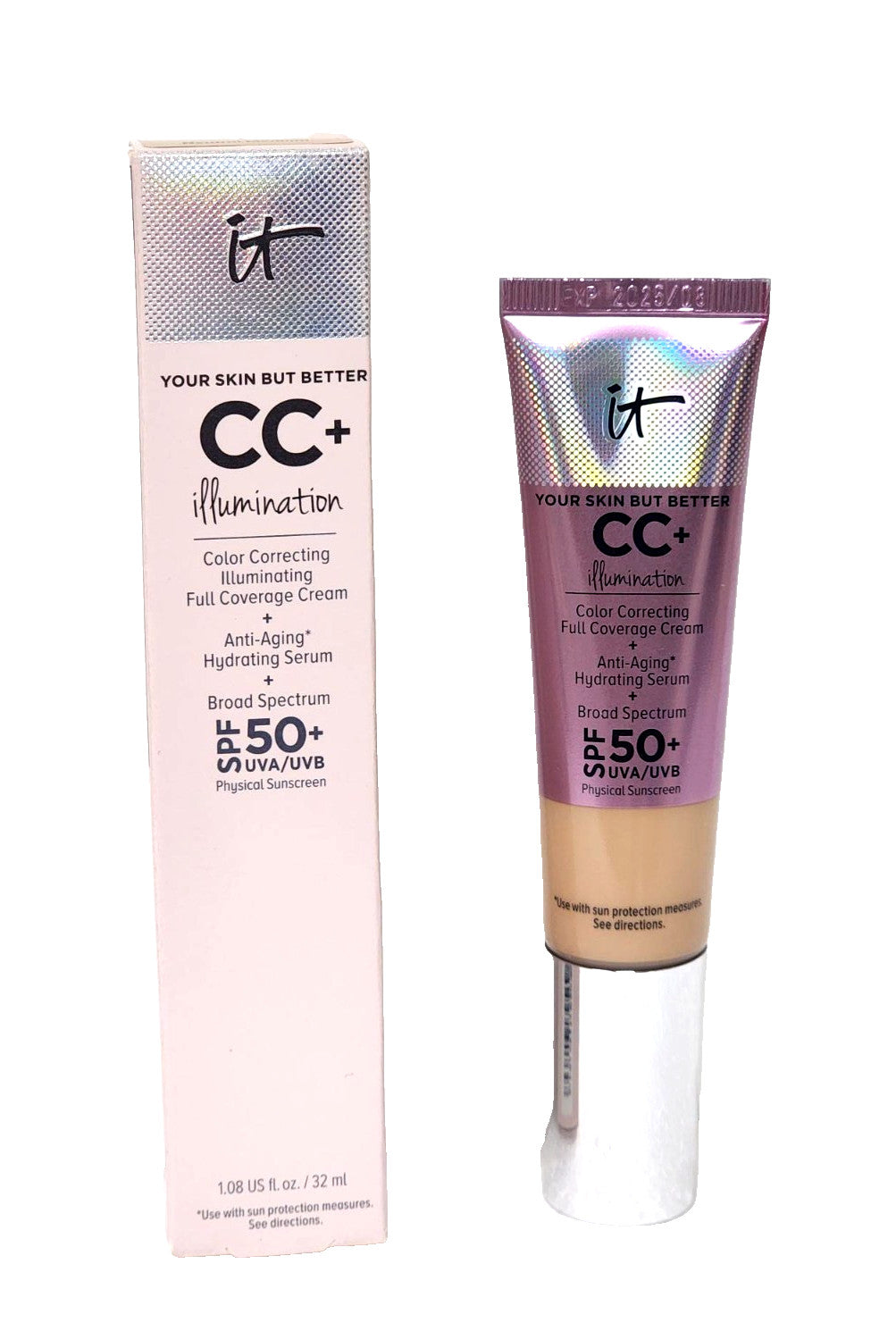 CC+ Illumination SPF 50+ Hydrating Full-Coverage Face Primer - Neutral Medium