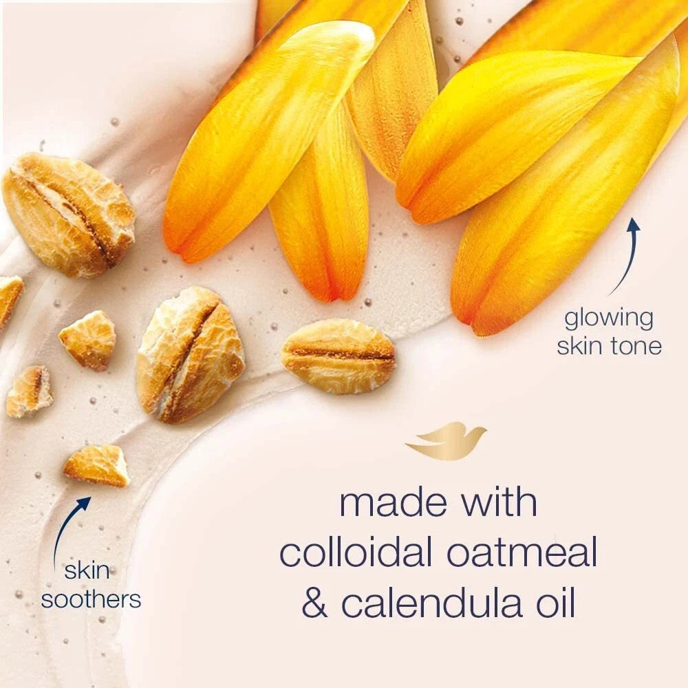 Dove Exfoliating Body Polish w/ Colloidal Oatmeal & Calendula Oil