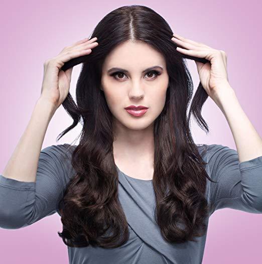 Invisible Headband Hair Extension Accessory Dark Brown