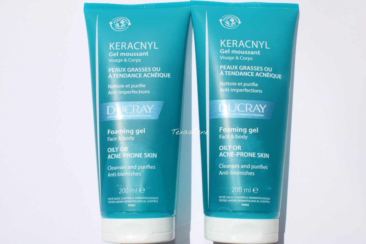 Acne-Fighting Foaming Gel for Oily Skin and Face & Body - 2 Pack