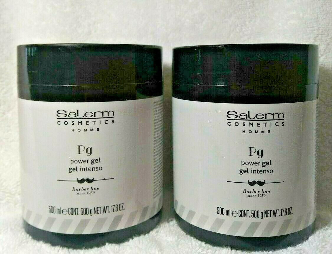 Power Gel for Hair Styling 500ml - Set of 2, Strong Hold, Intense Texturizing