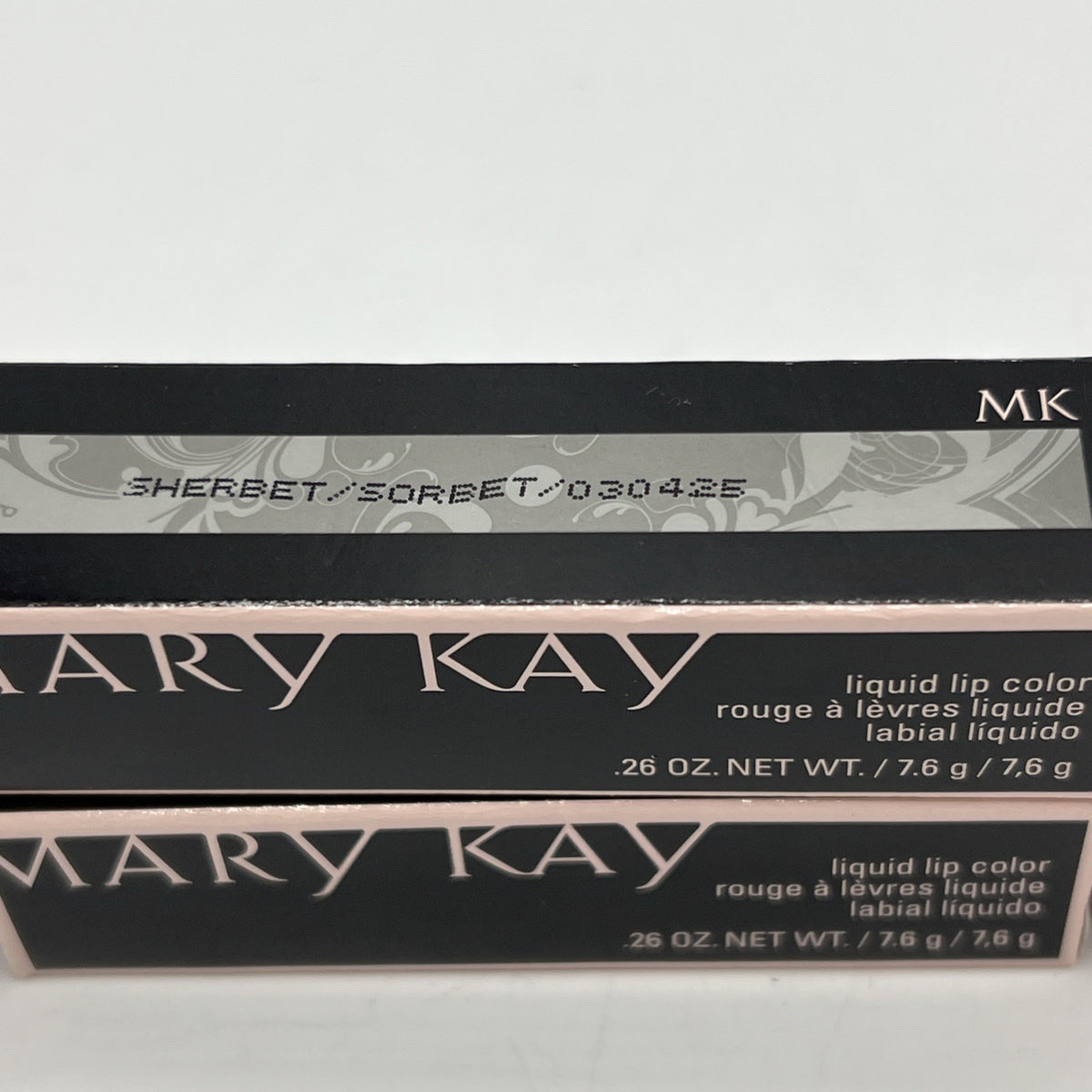 Mary Kay Liquid Lip Color Sherbet Lot of 2 - Vibrant Lipstick Set