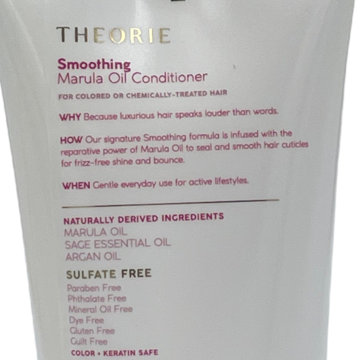 Theorie Smoothing Marula Oil Shampoo & Conditioner Set Hydrate