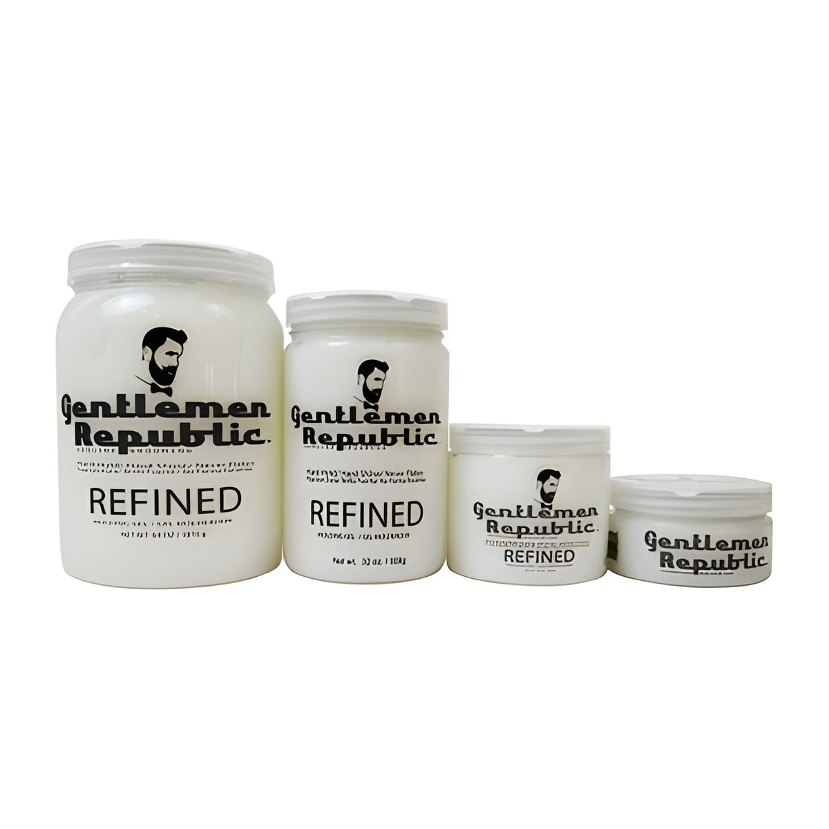 Men's Hair Styling Gel with Hard Hold & Shine - Alcohol-Free, 8/16/64 oz