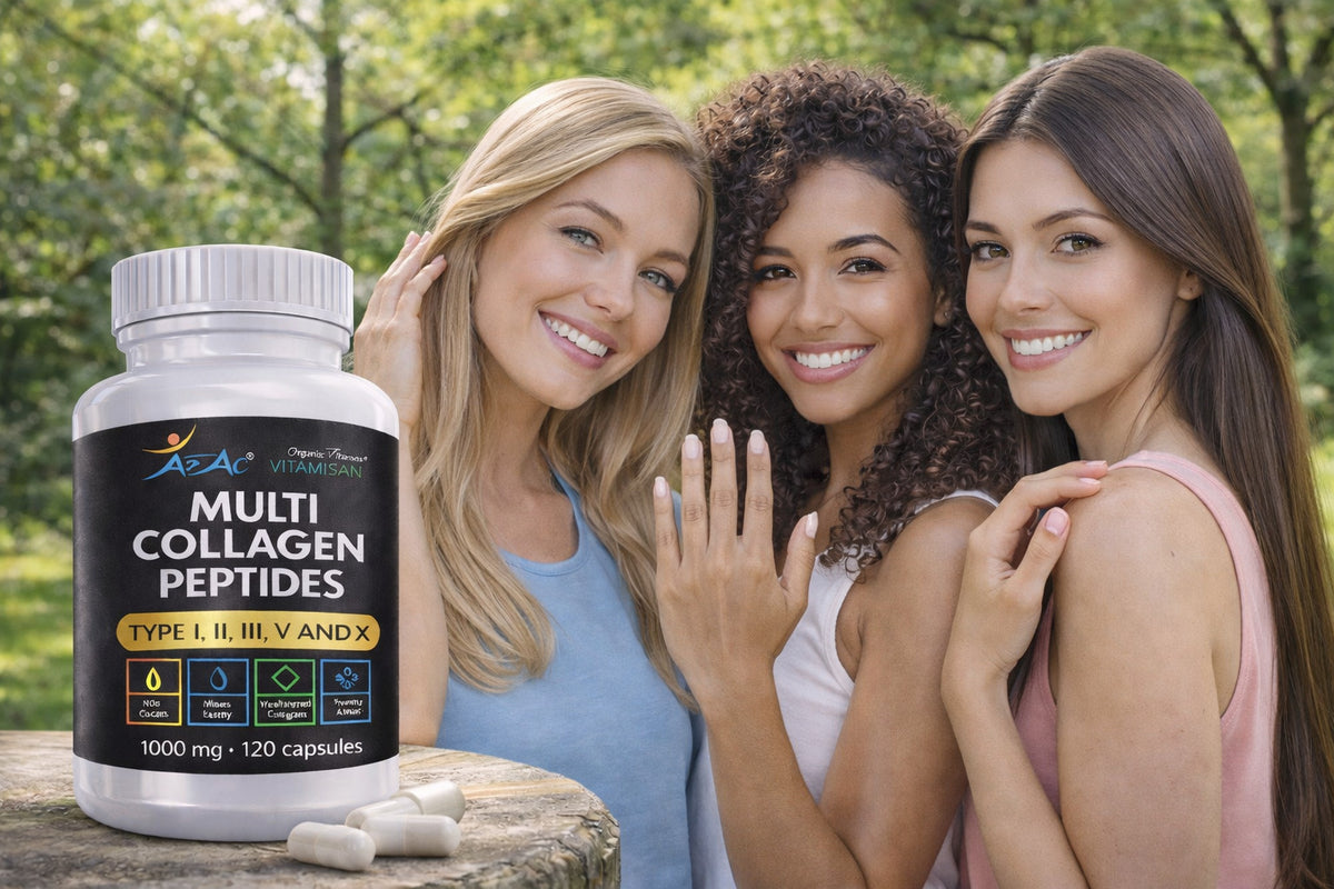 Hydrolyzed Collagen Peptides 1000 MG - 2-Set Premium Collagen Capsules