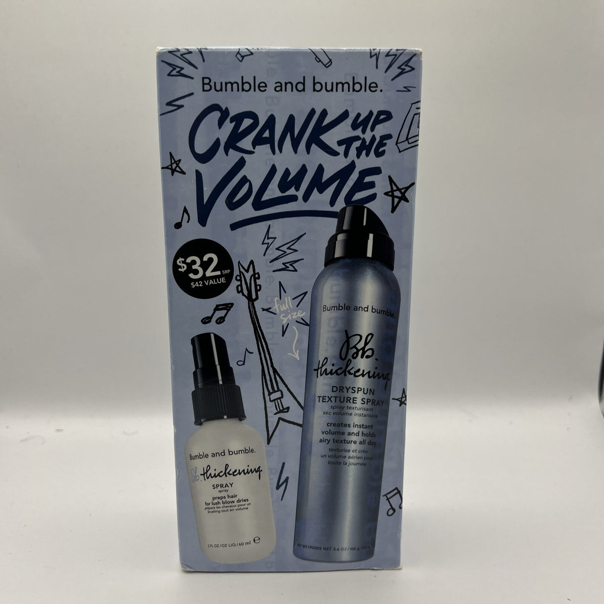 Hair Styling Set - Volume Boosting Hair Care Kit for Hairdressers