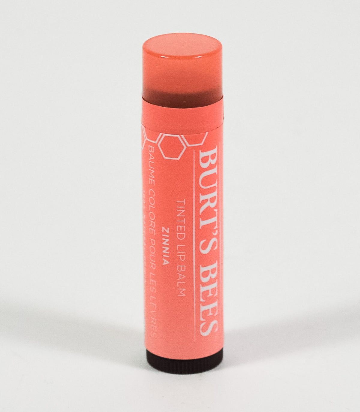 2 Burt's Bees Tinted Lip Balm Zinnia 100% Natural, Sealed 0.15oz Sticks