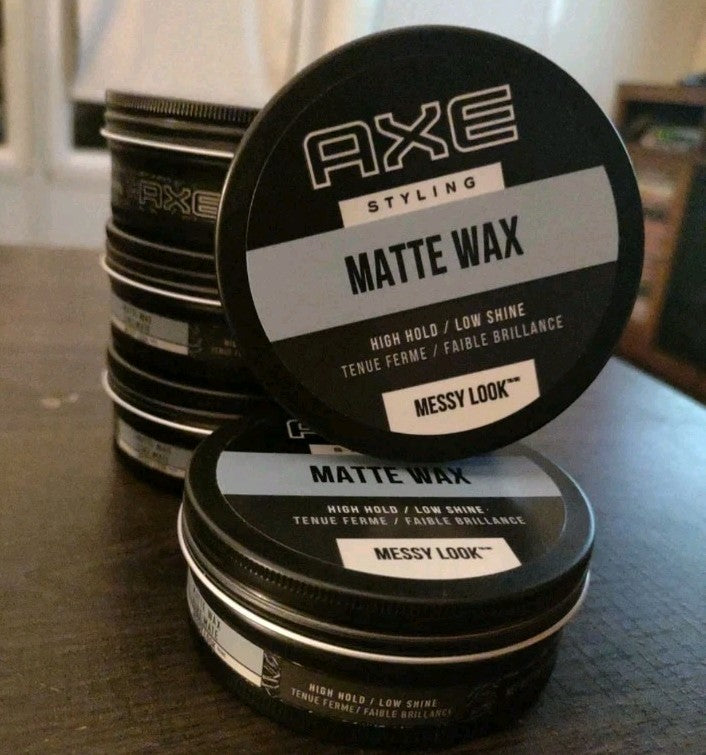 2 Pack High Hold Low Shine Matte Hair Wax - Discontinued, 2.64 oz
