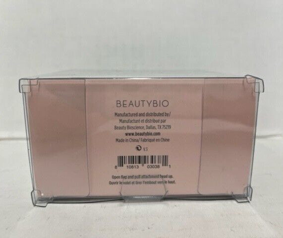 BeautyBio GloPRO Rose Quartz Face and Body Contouring Head - New in Box