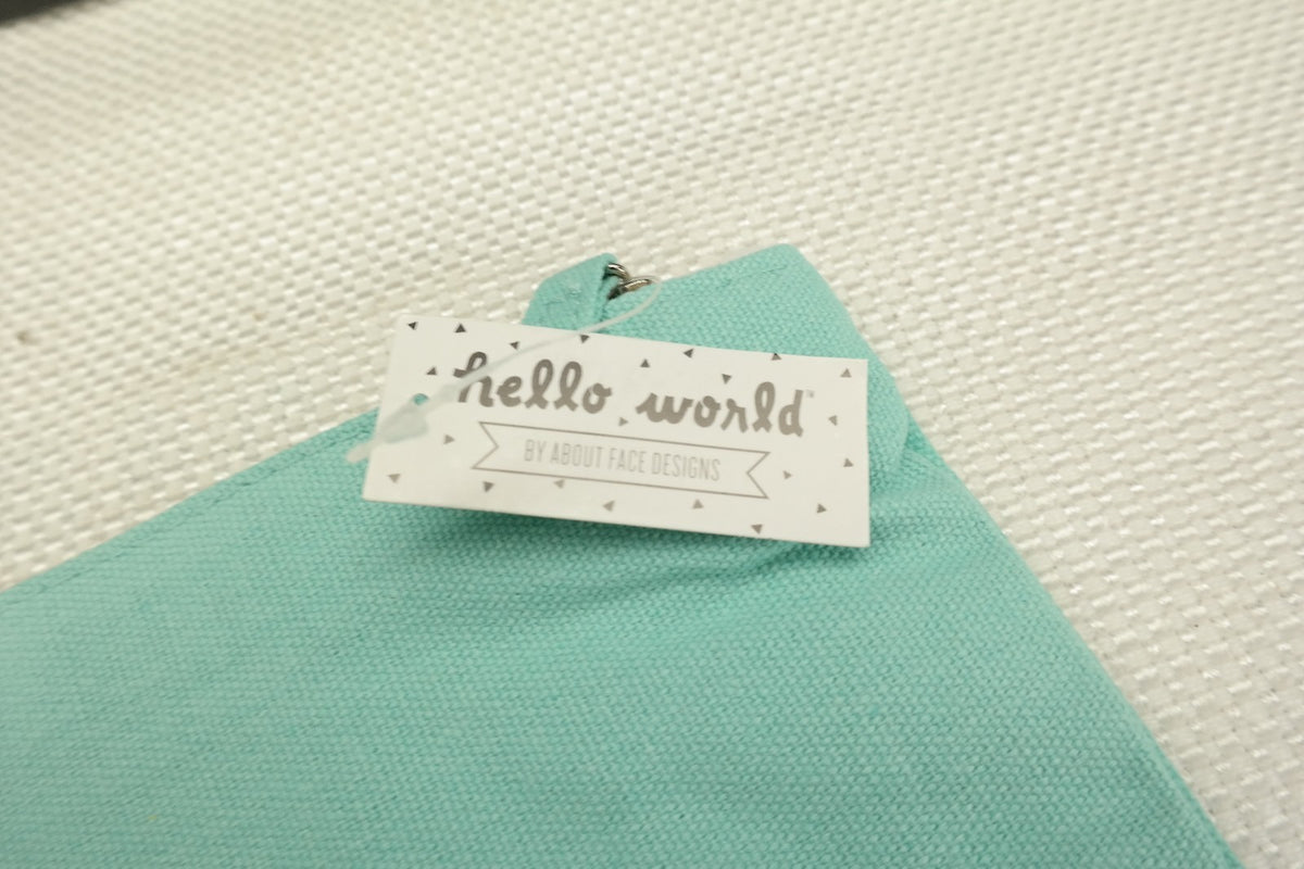 The Struggle is Real Cosmetic Bag - Make-up Organizer in Teal, 7.25x10 Inches