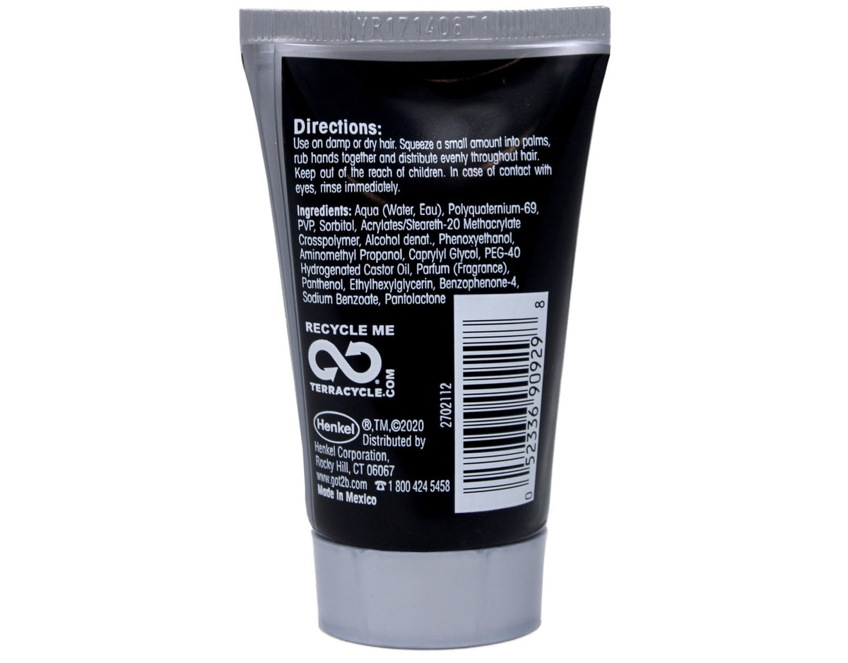 Strong Hold Non-Sticky Hair Styling Gel 1.25 oz Pack of 6