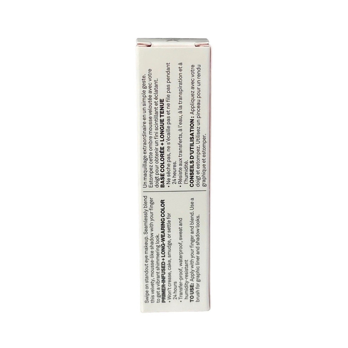 Long-Wear Cream Eyeshadow Charcoal Shimmer 24H Non-Creasing
