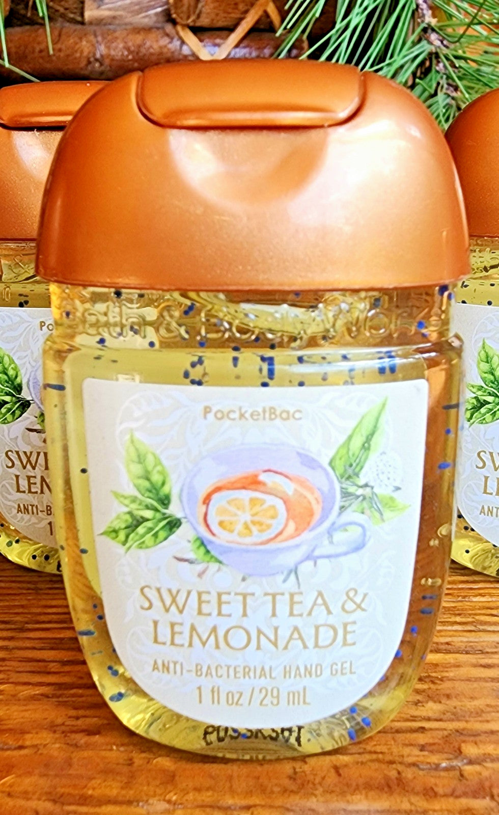 Sweet Tea & Lemonade Hand Gel - 5 Pack Travel Size